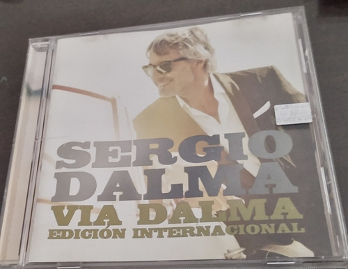 Sergio Dalma Cd Vía Dalma Edición Internacional 