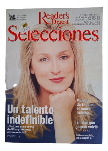 Revista Selecciones Readers Digest Enero Del Año 2000