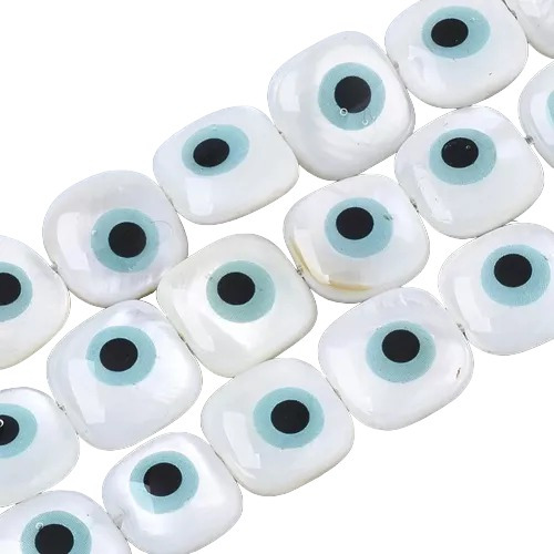 Ojo Turco De Concha Natural Disco (precio Por 4 Unidades)