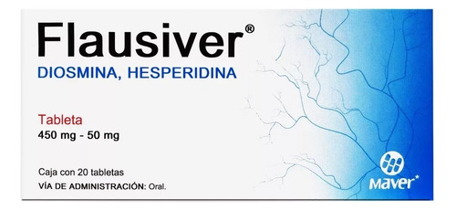 Flausiver Diosmina/hesperidina C/20 Tabs 450/50mg