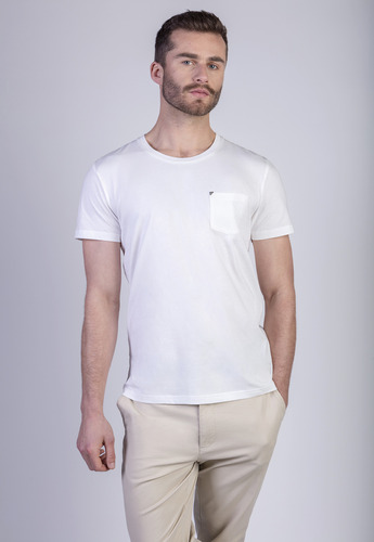 Polera Gufi Blanco New Man Ss24