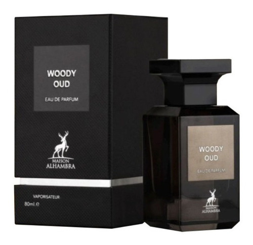 Perfume Woody Oud Maison Alhambra Lattafa 80 Ml Edp