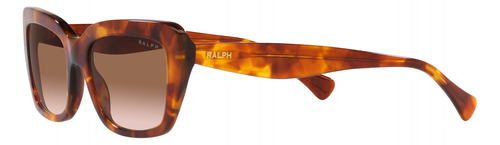 Lentes De Sol Rectangular Gradient Brown Ralph Lauren