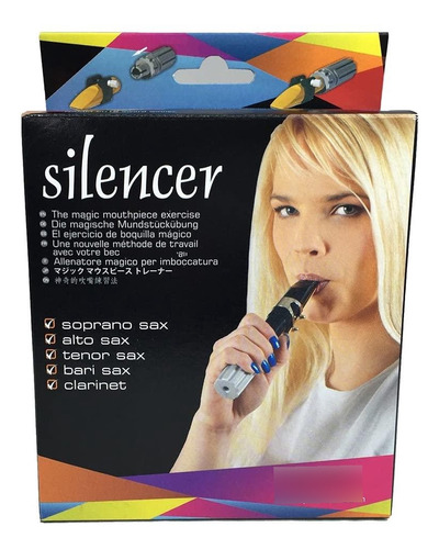 Silencer Jazzlab Para Boquillas De Saxofón Y Clarinete