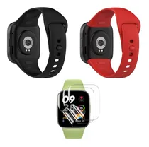 Comprar Pack 2 Correas + Micas Para Xiaomi Mi Watch Lite 3