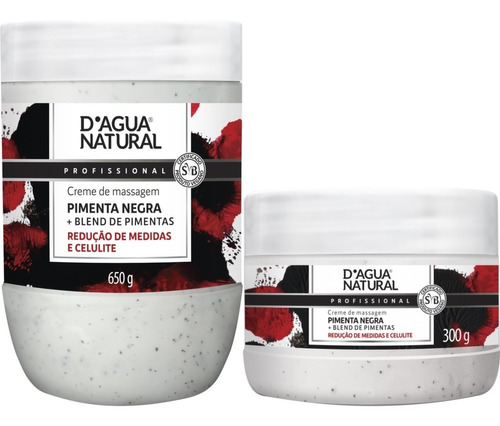 Kit Pimenta Negra 300g E 650g Termogênico Dágua Natural