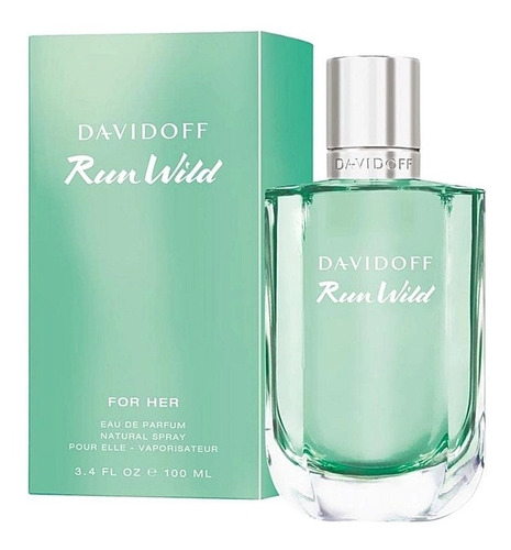 Davidoff Run Wild. For Her. Edp 100ml.perfume Femenino.
