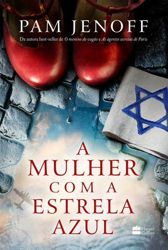 A Mulher Com A Estrela Azul, de Jenoff, Pam. Casa dos Livros Editora Ltda, capa mole em português, 2022