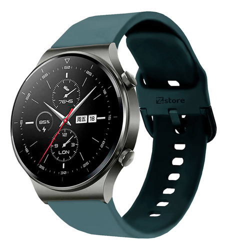 Correa Compatible Huawei Watch Gt2 Pro Verde Dark Hb 22m