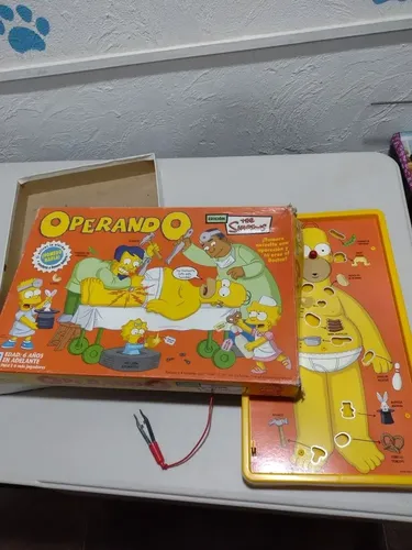 Operando A Simpson Juego De Mesa Operando The Simpson 2005 | MercadoLibre