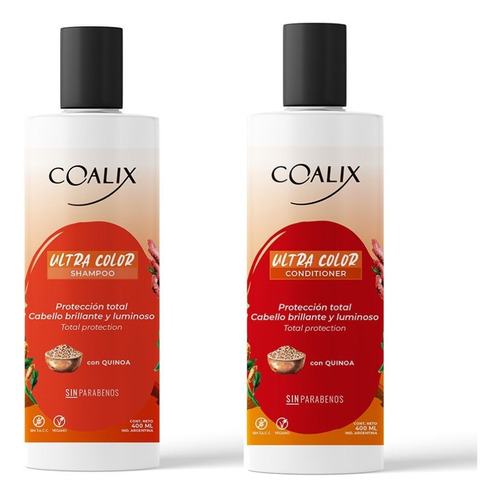 Coalix Shampoo + Acondicionador Ultra Color Total Protección
