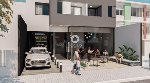 Venta Apartamento 1 Dormitorio Con Terraza Al Frente, Piso 9 En La Blanqueada