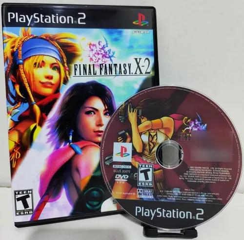 Coleção Final Fantasy 2 Jogos Para Ps2 - Mídia Física