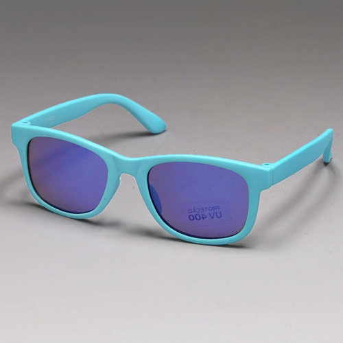 Óculos De Sol Buba ® Com Proteção Solar Uva E Uvb Azul 11742