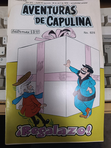 Cómic Aventuras De Capulina 828