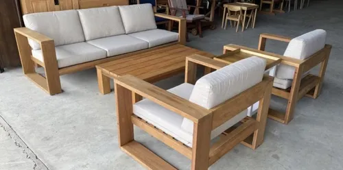 comprar Juego Sillones De Madera Lapacho Madera Dura Exterior