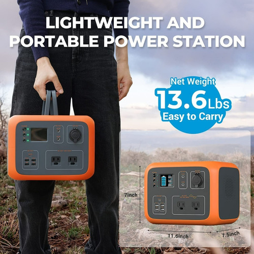 Imagen 2 de 7 de Generador Solar Ac50s Bluetti Batería De Litio Para Camping