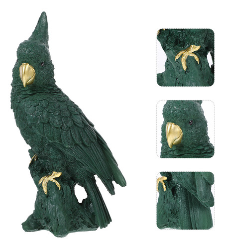 Nuevo Adornos De Loros Con Forma De Loro De Jardín