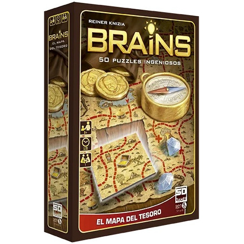Brains Family Mapa Del Tesoro Juego De Mesa Sd Games