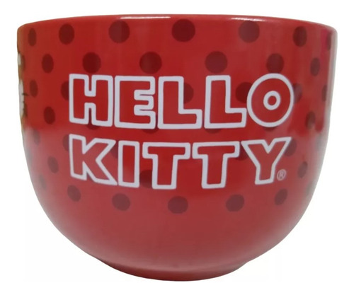 Tarro Jumbo Cerealero De Cerámica Hello Kitty 820 Ml