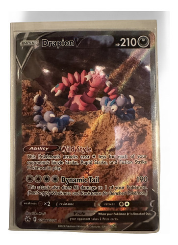 Drapion V Gg49/gg79 Pokémon Tcg - Galarian Gallery