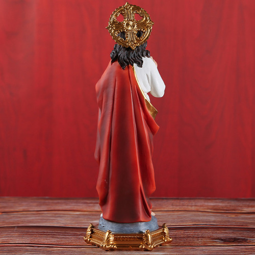 Adorno Artesanal De Resina, Adorno De San Jesús, Decoración