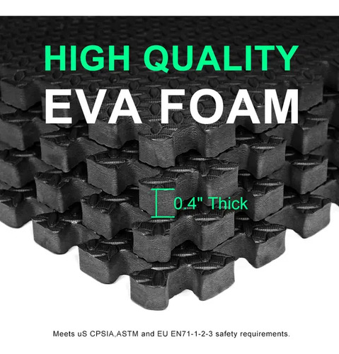 Estera Mat Tatami Eva Foam Original 1x1x2.6 Cm Alta Densidad