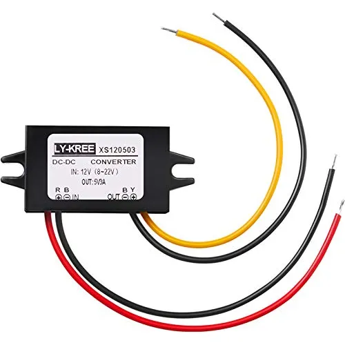 Convertidor De Corriente Directa De 12v 5v, 3a, 15w, Mã...