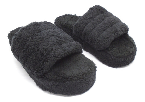 Pantuflas Mujer Peluche Chinelas Ojotas Sandalias Pantubota