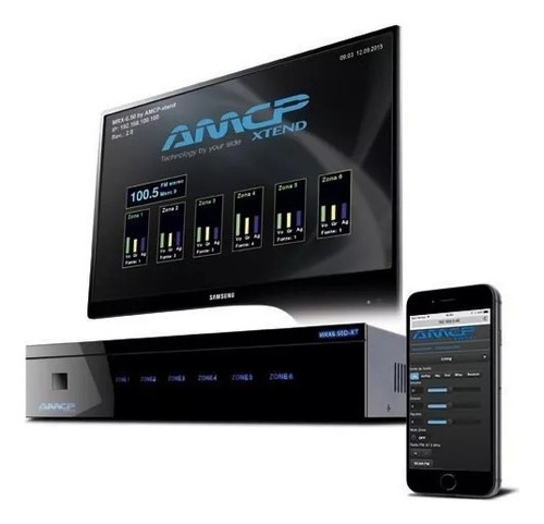 Amplificador Avançado 4 Canais Mrx4.50-xt Amcp
