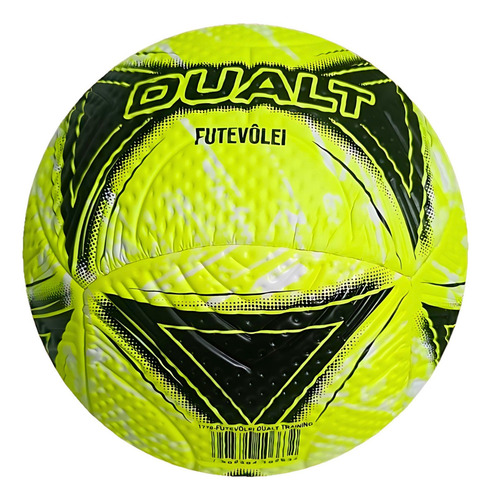 Bola De Futevôlei Dualt Futmesa Altinha Pvc Resistente Cor Amarelo