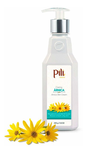 Crema De Arnica Natural Pili   Restaura La Piel Suave Y Sedo