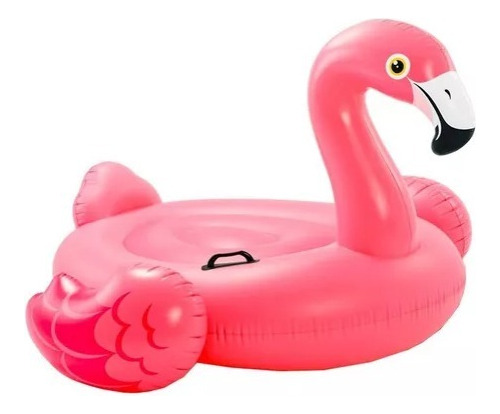 Flotador Intex Flamingo Hinchable Ride-on, 56 X 54 X 38