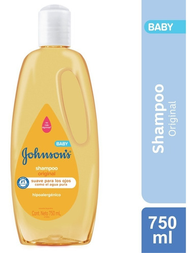 Shampoo Johnson's Bebé Original Suave Con Sus Ojos 750ml