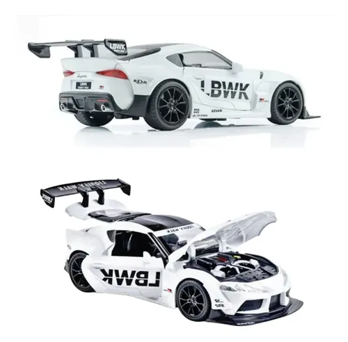 Carrinho Miniatura Toyota Supra Gr Lbwk Mk4 Metal Coleção | Frete