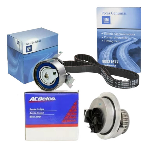 Kit Distribucion + Bomba Gm Palio 1.8  Acdelco