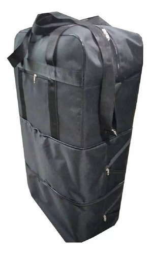 Bolso Extensible Viaje Tres Pisos Fuelle Gigante