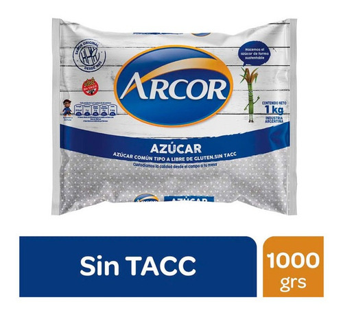 Azucar Comun Arcor Tipo  A  1 Kg