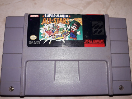 Super Mario All Stars Cartucho Original (Usado)