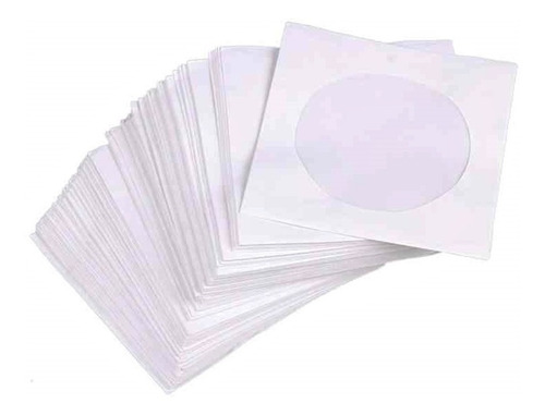 Imagem 2 de 8 de Caixa 1000 Envelopes Para Dvd E Cd Com Visor Transparente