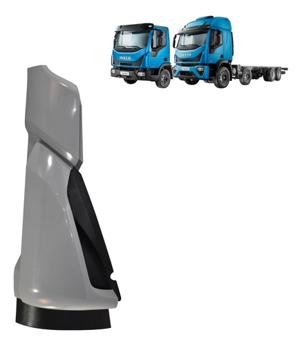 Defletor Lateral Grade Compativel Iveco Tector 2020 21 22 23