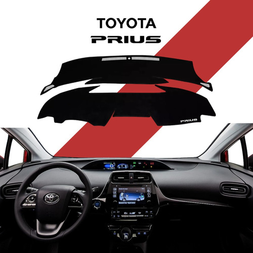 Cubretablero Bordado Toyota Prius Austero Sin Corte 2016