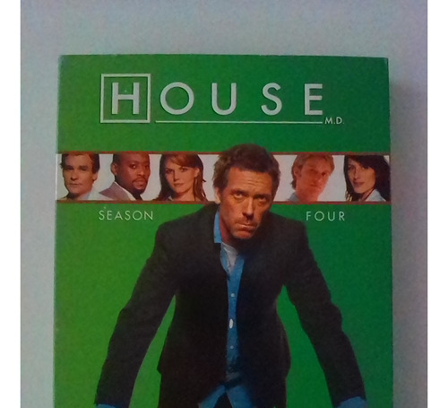 Dr. House Temporada 4 Dvd Importada