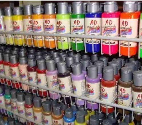 Imagen 2 de 4 de Pintura Acrilica Ad 120 Ml. Serviciopapelero