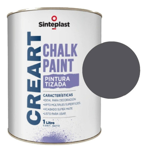 Creart Chalk Paint A La Tiza Tizado Sinteplast  1lt Pdm