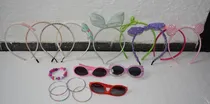 Comprar Lote 3 Lentes Sol, Tiaras Unicornio Pulseras Accesorio Niña