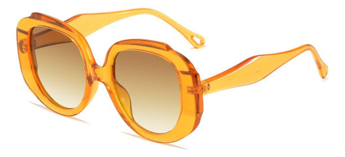 Gafas De Sol Con Montura Redonda Para Mujer, Gafas De Sol Mo