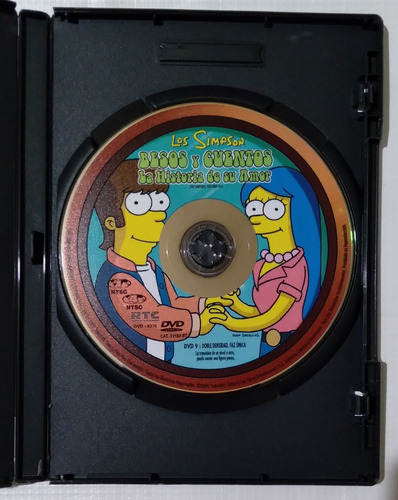 Dvd Los Simpson Besos Y Cuentos La Historia De Su Amor Semi (Usado)