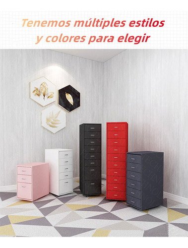 Archivero Metálico 5 Gavetas Carta Para Oficina