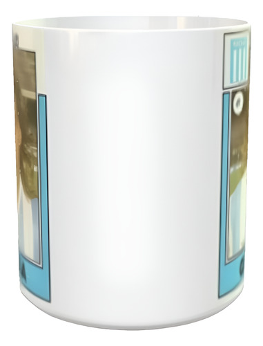 Taza Cerámica Sublimada Turco García Racing Figurita Blanco Turco García Racing Figurita